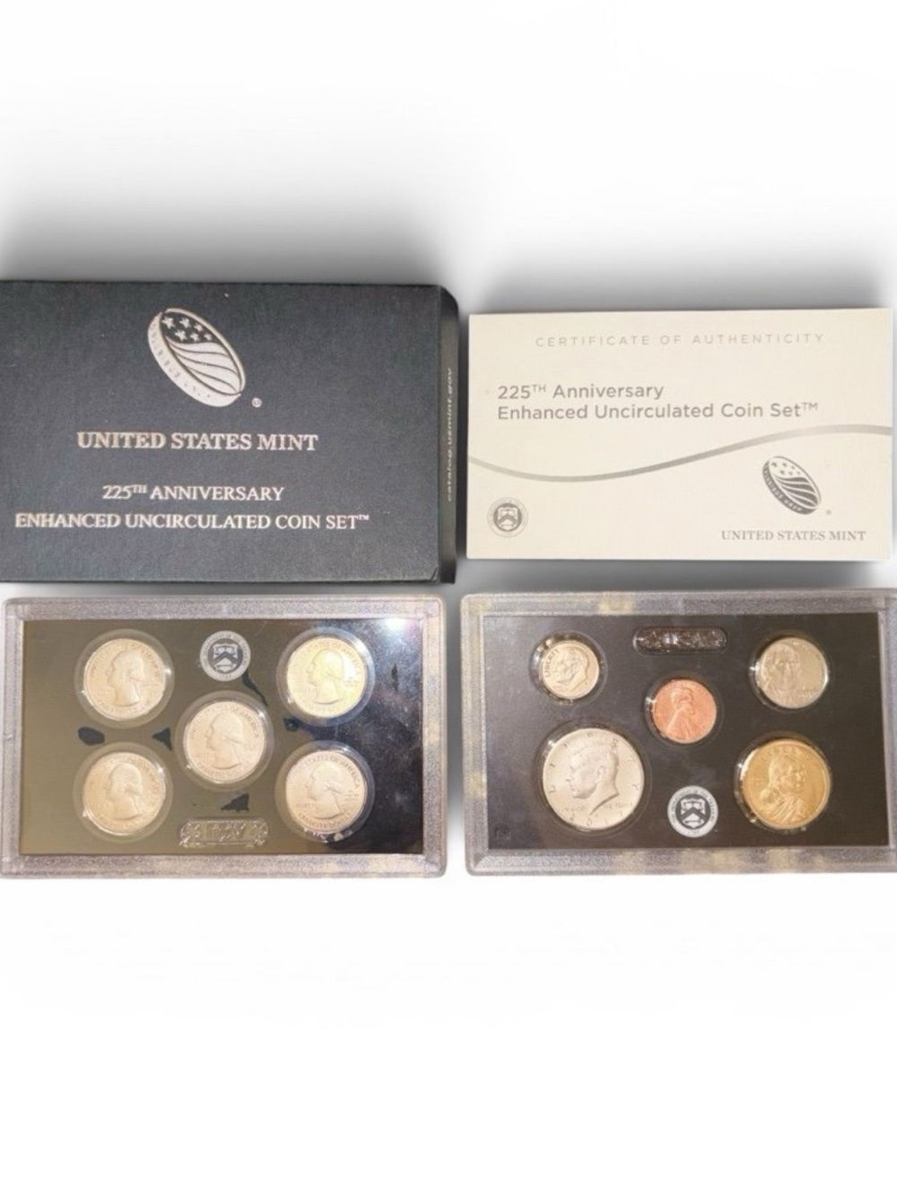U.S. Mint 2017 225th Anniversary Enhanced Uncirculated Coin Set